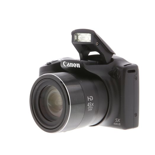 Canon PowerShot SX430 IS Digital Camera, Black {20MP}