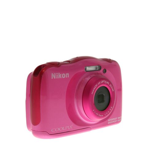 Nikon Coolpix W100 Waterproof Underwater Digital Camera, Pink {13.2MP}