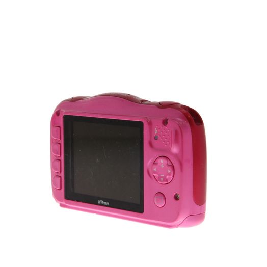 Nikon Coolpix W100 Waterproof Underwater Digital Camera, Pink {13.2MP}