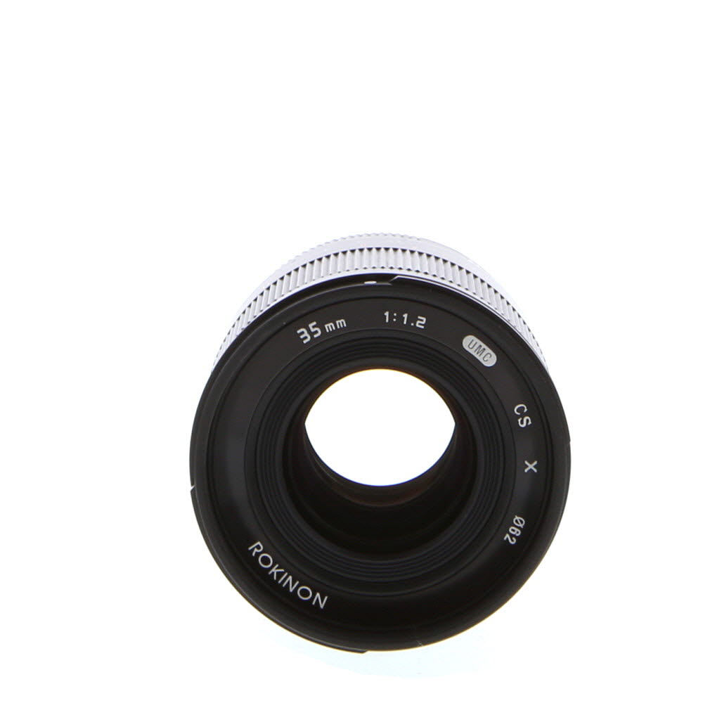 Rokinon 35mm f/1.2 UMC CS X Manual Focus Lens for Fujifilm X-Mount, Black | 62