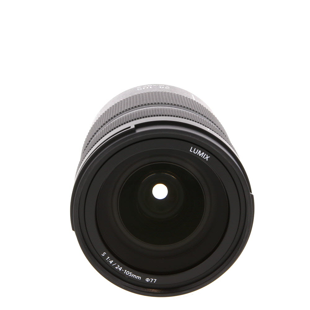 Panasonic Lumix S 24-105mm f/4 Macro O.I.S. Full-Frame Autofocus Lens for Mirrorless L-Mount, Black