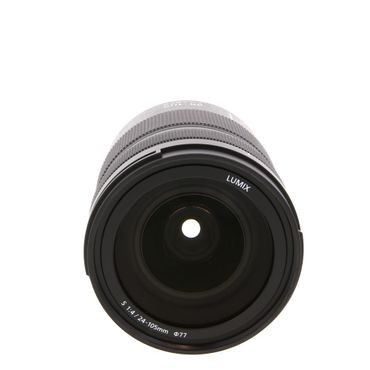 Panasonic Lumix S 24-105mm f/4 Macro O.I.S. Full-Frame Autofocus Lens for Mirrorless L-Mount, Black