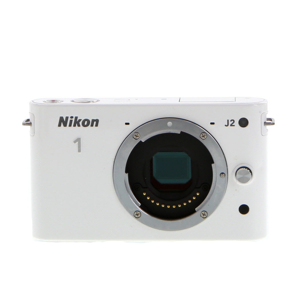 Nikon 1 J2 Mirrorless Camera Body, White