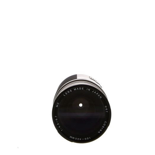 Cosina 100-400mm F/4.5-6.7 MC Silver Zoom Lens For Nikon {67}