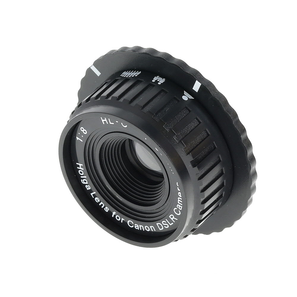 Holga 60mm f/8 HL-C Fixed Aperture, Manual Focus Lens for Canon EF/S Mount