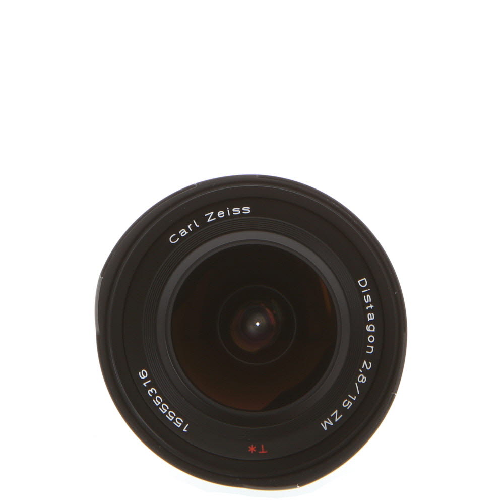 Zeiss 15mm f/2.8 ZM Distagon T* Lens for Leica M-Mount, Black