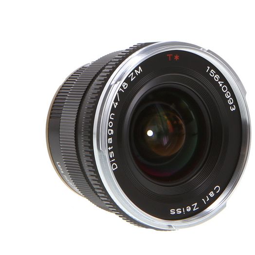 Zeiss 18mm f/4 ZM Distagon T* Lens for Leica M-Mount, 6-Bit, Black