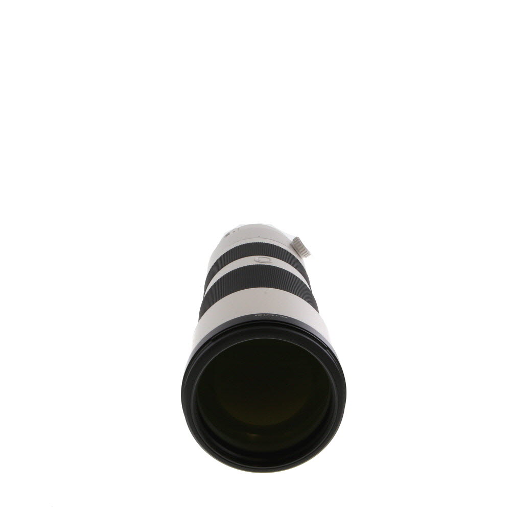 Sony FE 200-600mm f/5.6-6.3 G OSS Full-Frame Autofocus E-Mount Lens, White | 95 | w/ Tripod Collar/Foot (SEL200600G)