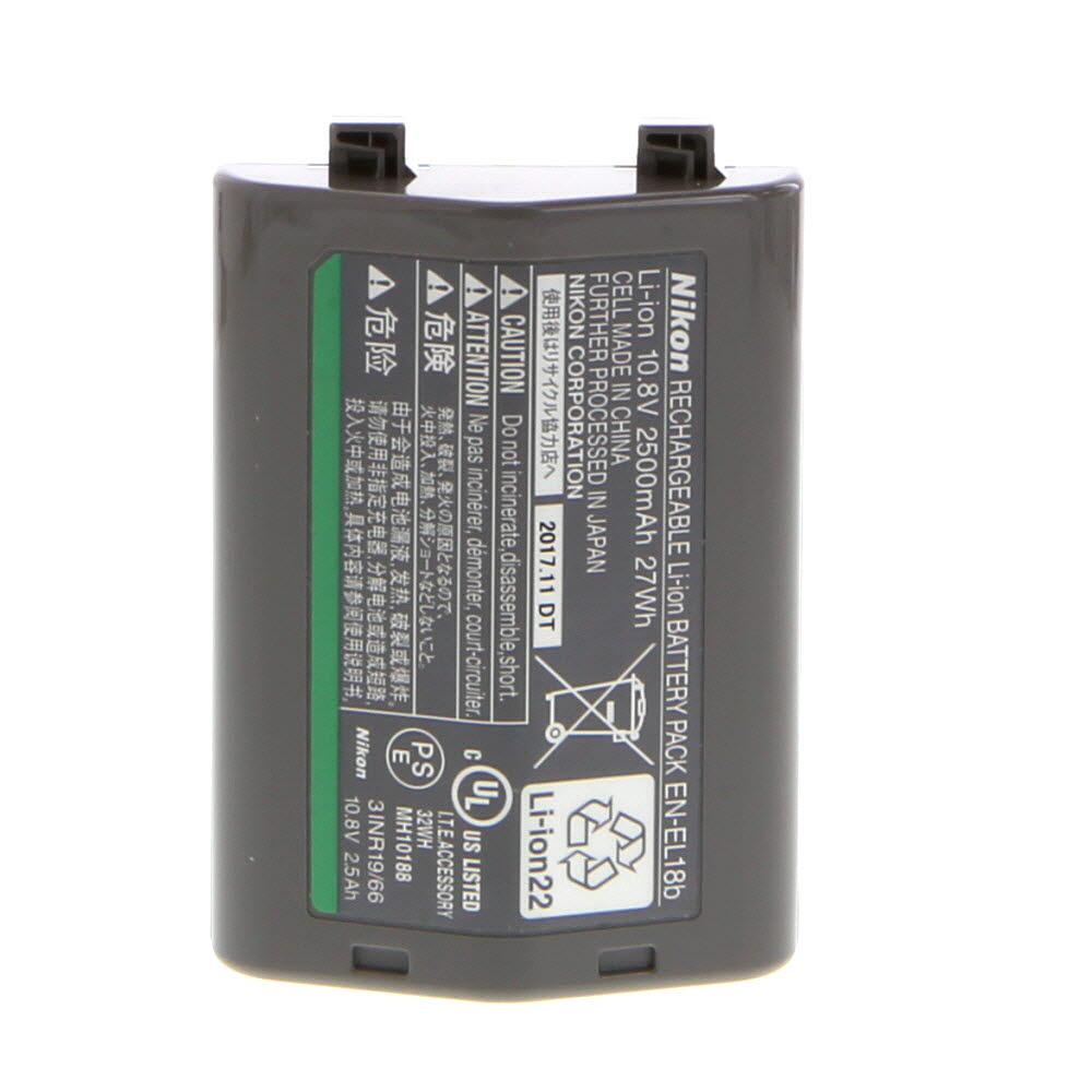 Nikon EN-EL18B Rechargeable Battery for Cameras