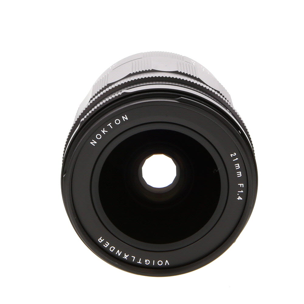 Voigtlander 21mm f/1.4 Nokton Aspherical Manual Lens for Sony E-Mount, Black
