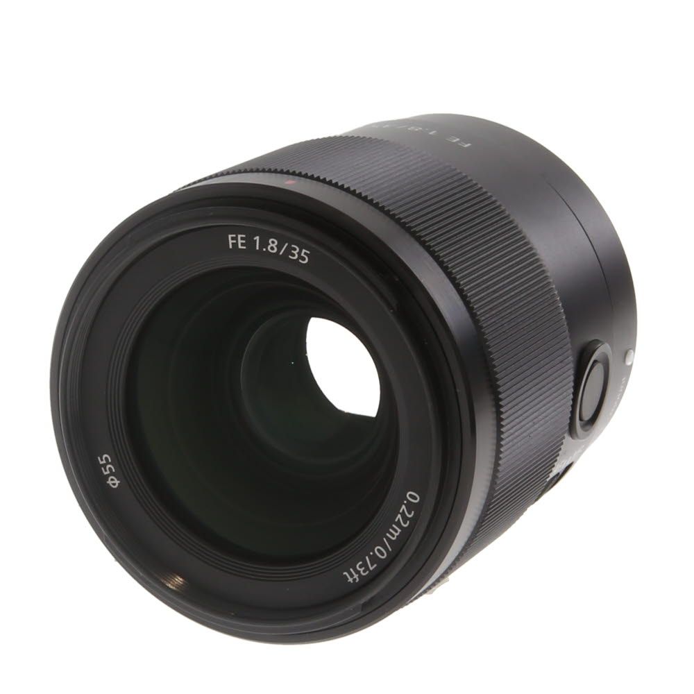 Sony FE 35mm f/1.8 Full-Frame Autofocus Lens for E-Mount, Black