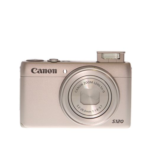 Canon PowerShot S120 Digital Camera, Silver {12.1MP}