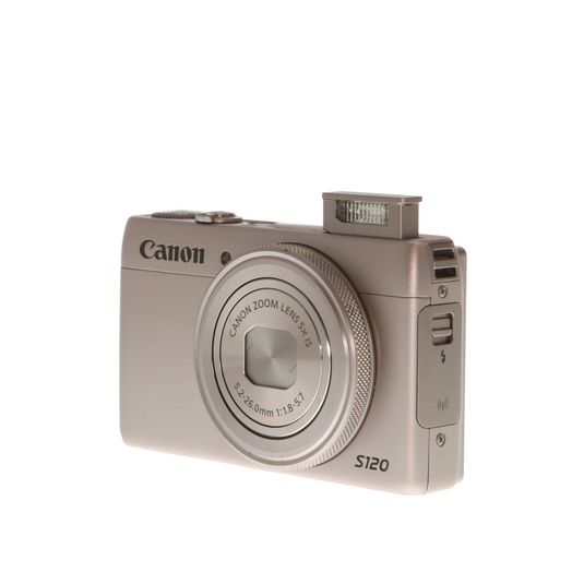 Canon PowerShot S120 Digital Camera, Silver {12.1MP}
