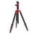 MeFOTO A-1350Q1R RoadTrip Aluminum Travel Tripod/Monopod with Q1 Ball Head, 5-Section, Red, 15.4-61.6 in. thumbnail