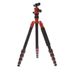 MeFOTO A-1350Q1R RoadTrip Aluminum Travel Tripod/Monopod with Q1 Ball Head, 5-Section, Red, 15.4-61.6 in. thumbnail