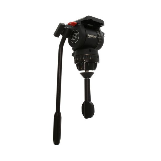Sachtler DV-6SB Fluid Head with Pan Arm, and 0075 Tie Down Knob