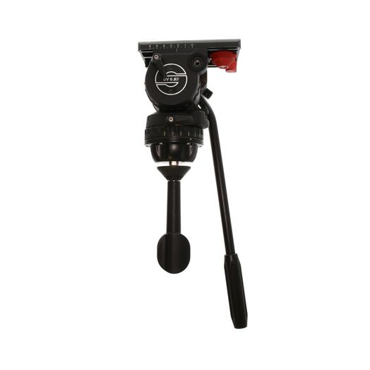 Sachtler DV-6SB Fluid Head with Pan Arm, and 0075 Tie Down Knob