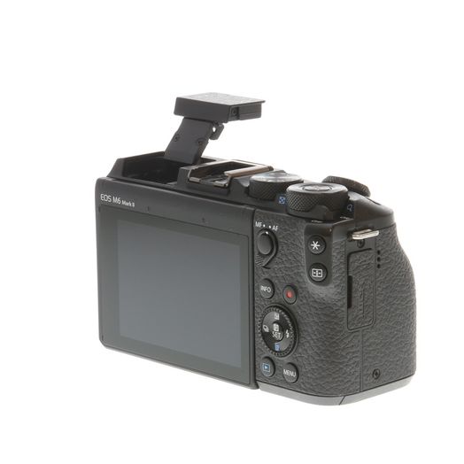 Canon EOS M6 Mark II Mirrorless Camera Body, Black {32.5MP}