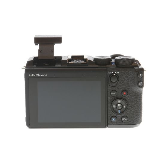 Canon EOS M6 Mark II Mirrorless Camera Body, Black {32.5MP}