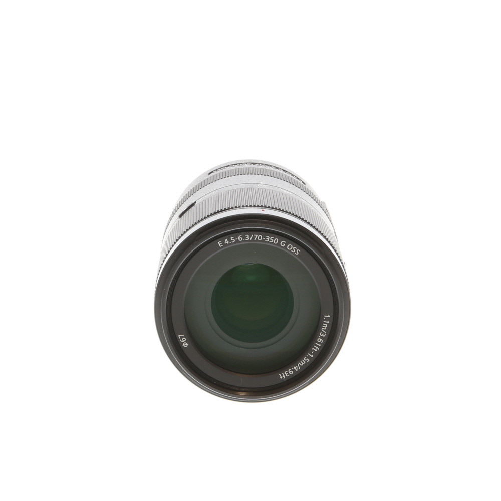 Sony E 70-350mm f/4.5-6.3 G OSS Autofocus APS-C Lens for E-Mount, Black SEL70350G
