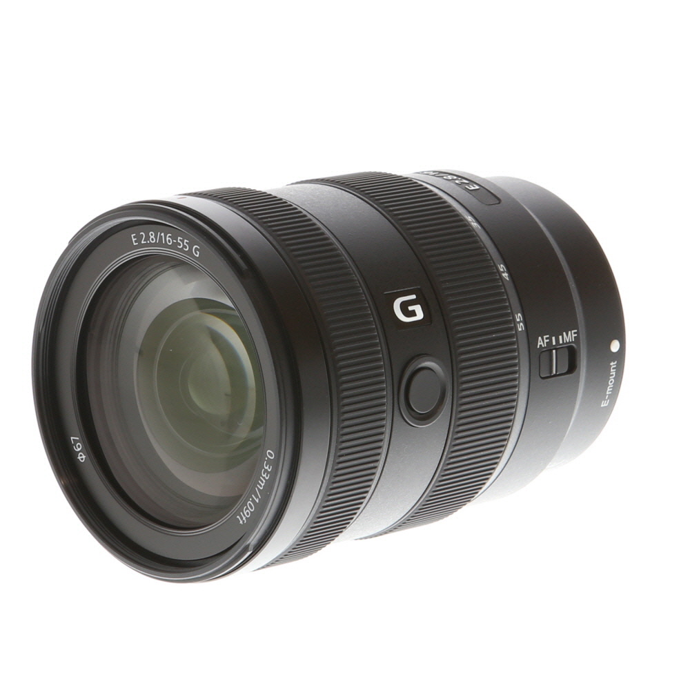 Sony E 16-55mm f/2.8 G Autofocus APS-C Lens for E-Mount SEL1655G