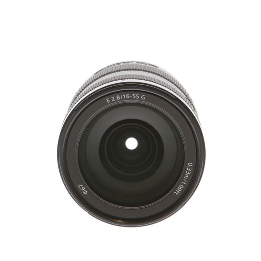 Sony E 16-55mm f/2.8 G Autofocus APS-C Lens for E-Mount, Black {