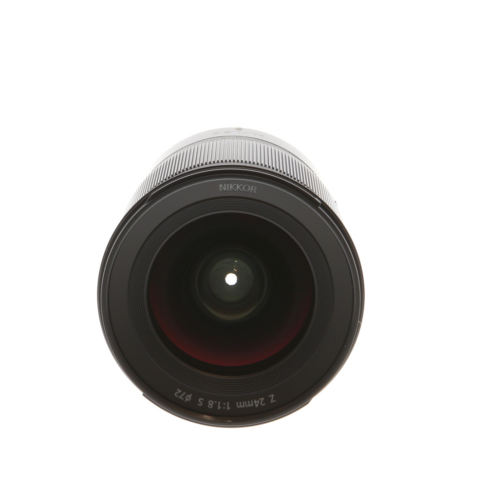 Nikon Nikkor Z 24mm f/1.8 S FX Autofocus Lens for Z-Mount, Black | 72