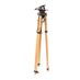 Ries A100 Legs, A250 Double Tilt Head Wooden Tripod, 2-Section, Maple, 12-64" with Bronze Knobs thumbnail