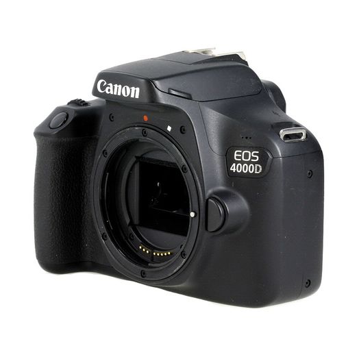 Canon EOS 4000D DSLR Camera Body, Black {18MP}