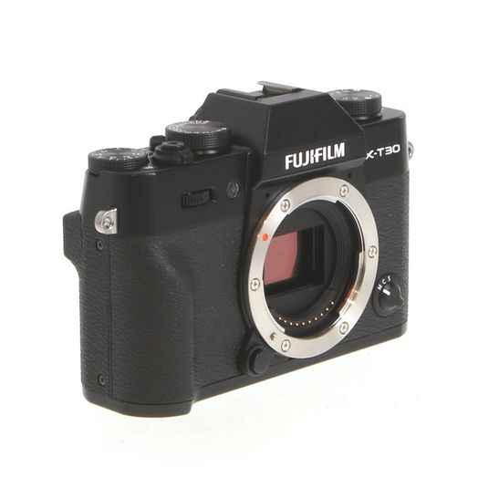 FUJIFILM X-T30 Mirrorless Camera Body, Black {26.1MP}