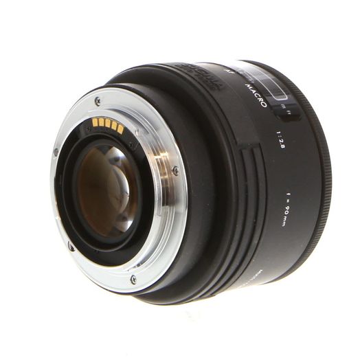 SIGMA AF MACRO 90mm 1:2.8 EF用 クローズアップ付き Sigma 90mm F/2.8 Macro Lens For Canon EF-Mount {52}