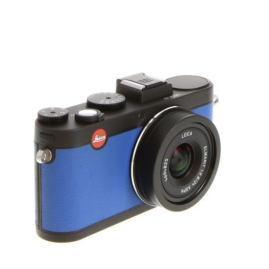 Leica X2 Digital Camera, a la carte Capri Blue/Black Anodized