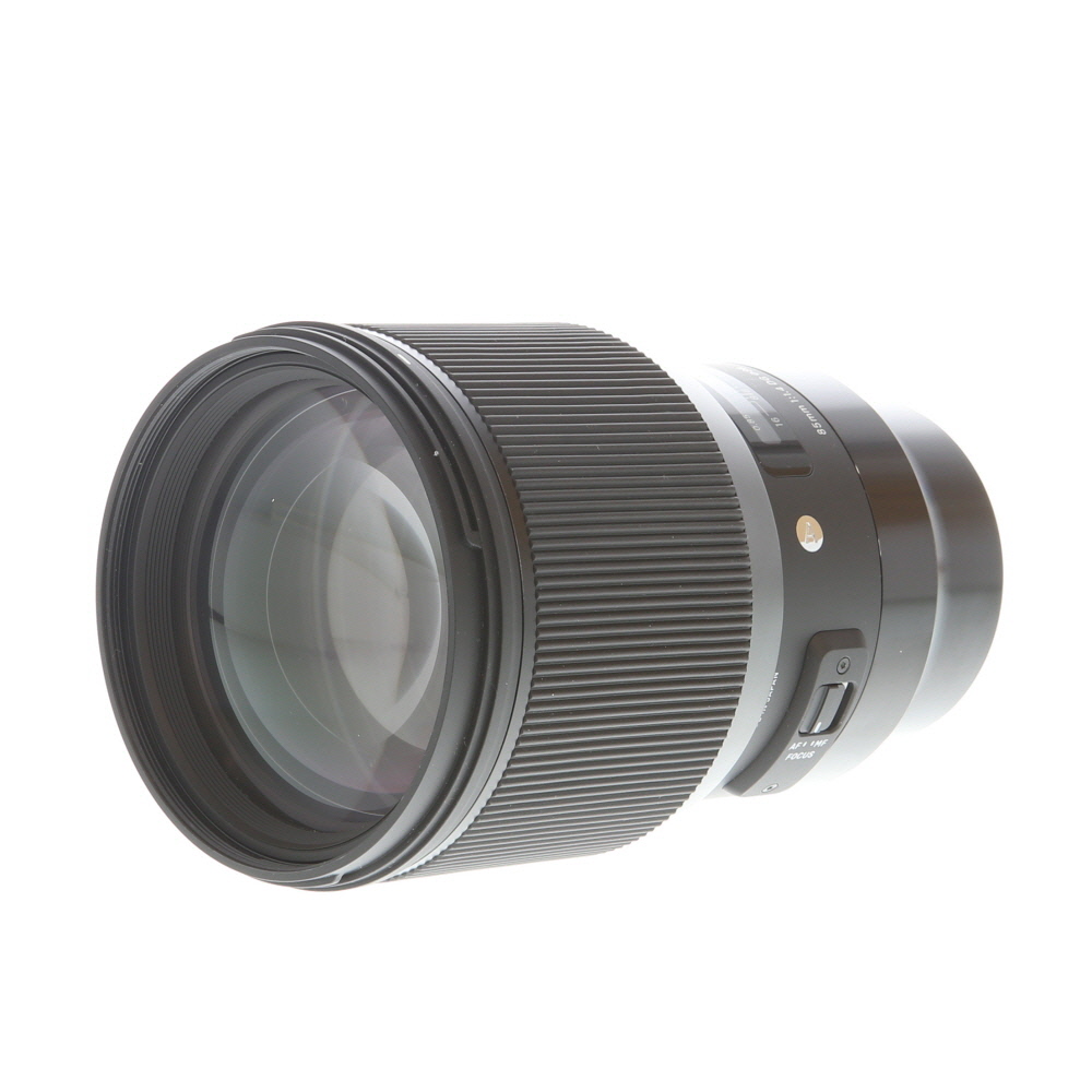 Sigma 85mm f/1.4 DG HSM A (Art) Full-Frame Autofocus Lens for Leica L-Mount, Black | 86