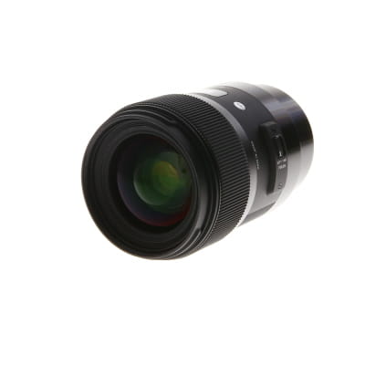 Sigma 35mm f/1.4 DG HSM A (Art) Full-Frame Autofocus Lens for Leica L-Mount, Black