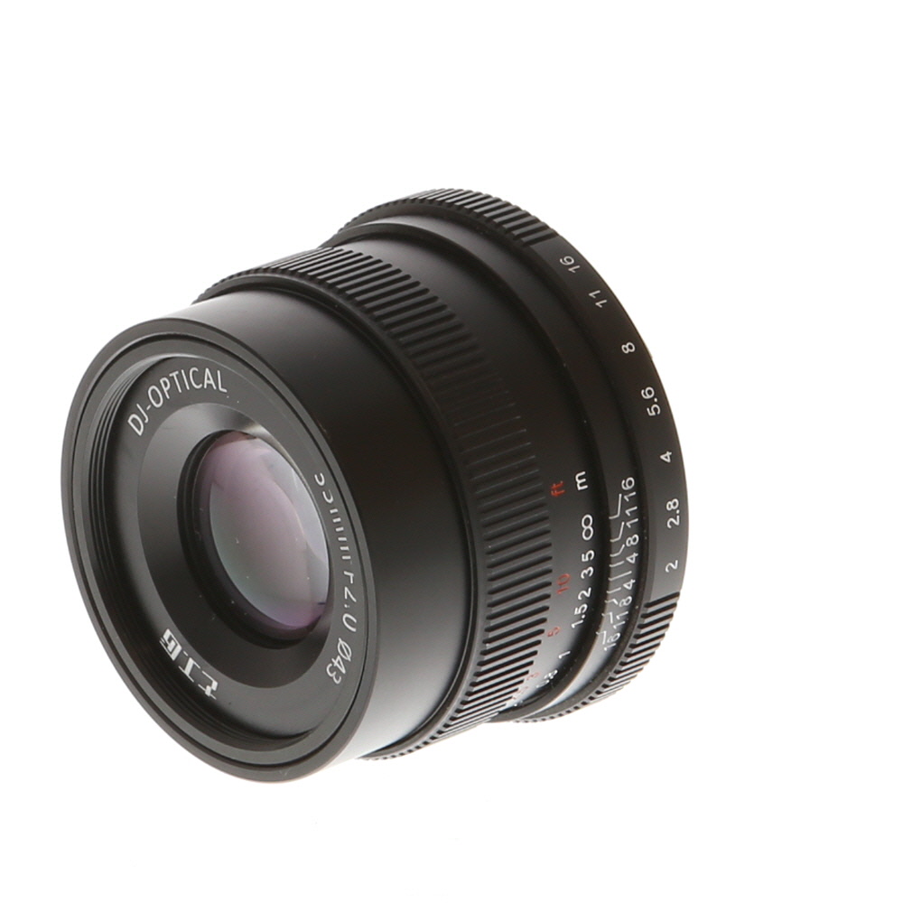 7artisans 35mm f/2 Manual APS-C Lens for Sony E-Mount, Black