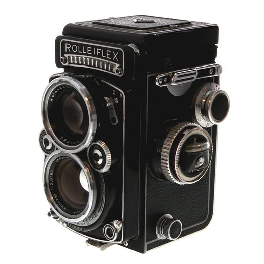 Rollei Rolleiflex 2.8 E2 Xenotar with Meter, Rolleikin Counter