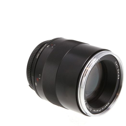 Zeiss 100mm f/2 Makro Planar ZF T* AIS Manual Focus Lens for Nikon F-