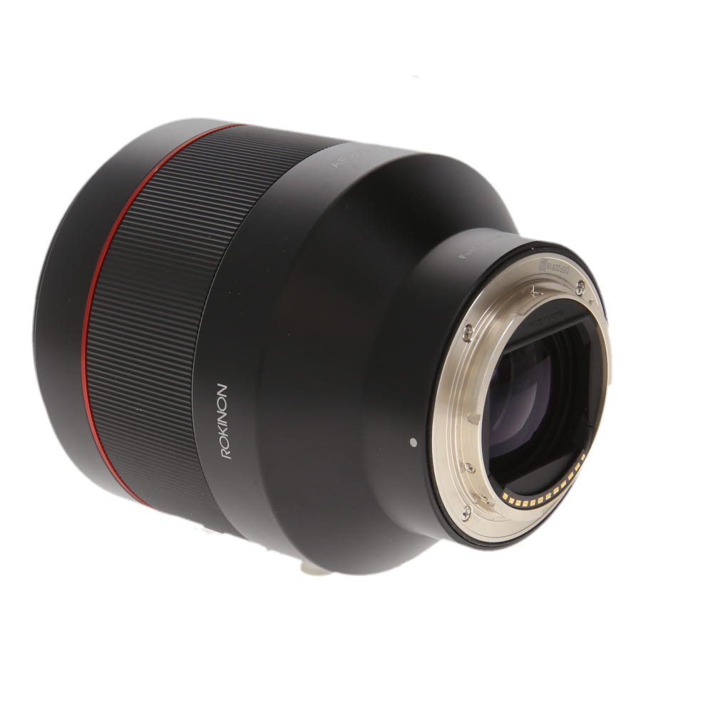 Rokinon AF 85mm f/1.4 FE Full-Frame Lens for Sony E-Mount, Black