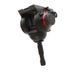 Manfrotto 509HD Fluid Video Tripod Head with 100mm Leveling Half Ball, a Single 509HLV Handle, 509PLong Quick Release Plate thumbnail
