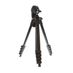 Manfrotto Compact Action Aluminum Alloy Tripod with Pistol Grip Head, Black, 5-Section, 17.3-61" (MKCOMPACTACA-BK) thumbnail