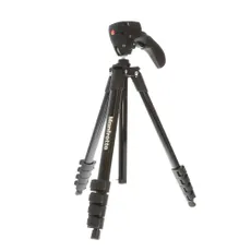 Manfrotto 3021BN Aluminum Tripod with 486RC2 Ball Head, 3-Sections