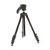 Manfrotto Compact Action Aluminum Alloy Tripod with Pistol Grip Head, Black, 5-Section, 17.3-61" (MKCOMPACTACN-BK) thumbnail