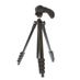 Manfrotto Compact Action Aluminum Alloy Tripod with Pistol Grip Head, Black, 5-Section, 17.3-61" (MKCOMPACTACN-BK) thumbnail