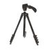 Manfrotto Compact Action Aluminum Alloy Tripod with Pistol Grip Head, Black, 5-Section, 17.3-61" (MKCOMPACTACN-BK) thumbnail