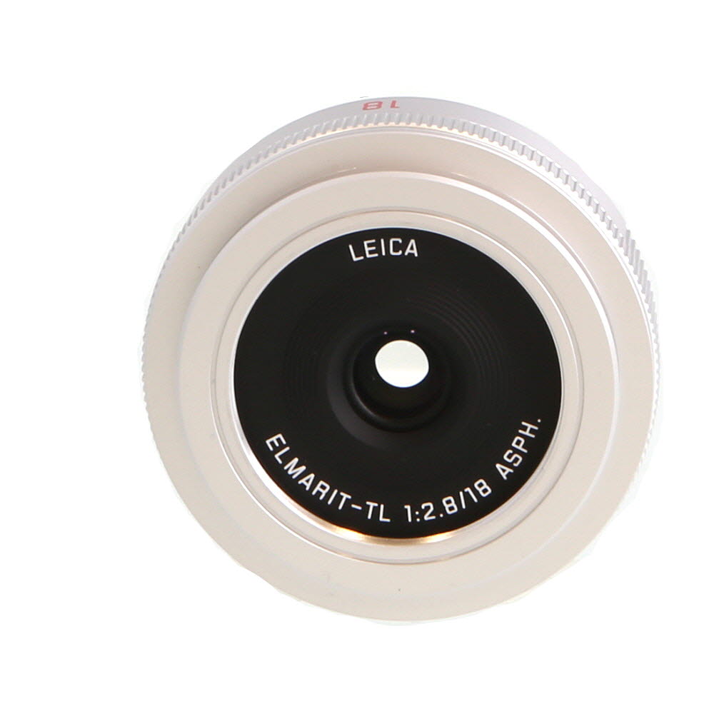 Leica 18mm f/2.8 Elmarit-TL ASPH. APS-C Lens for Leica L-Mount, Silver | E39 | 11089