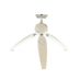 Manfrotto PIXI EVO Mini Table Top Tripod, White, 2-Section, 2.4-7.7\" MTPIXIEVO-WH thumbnail