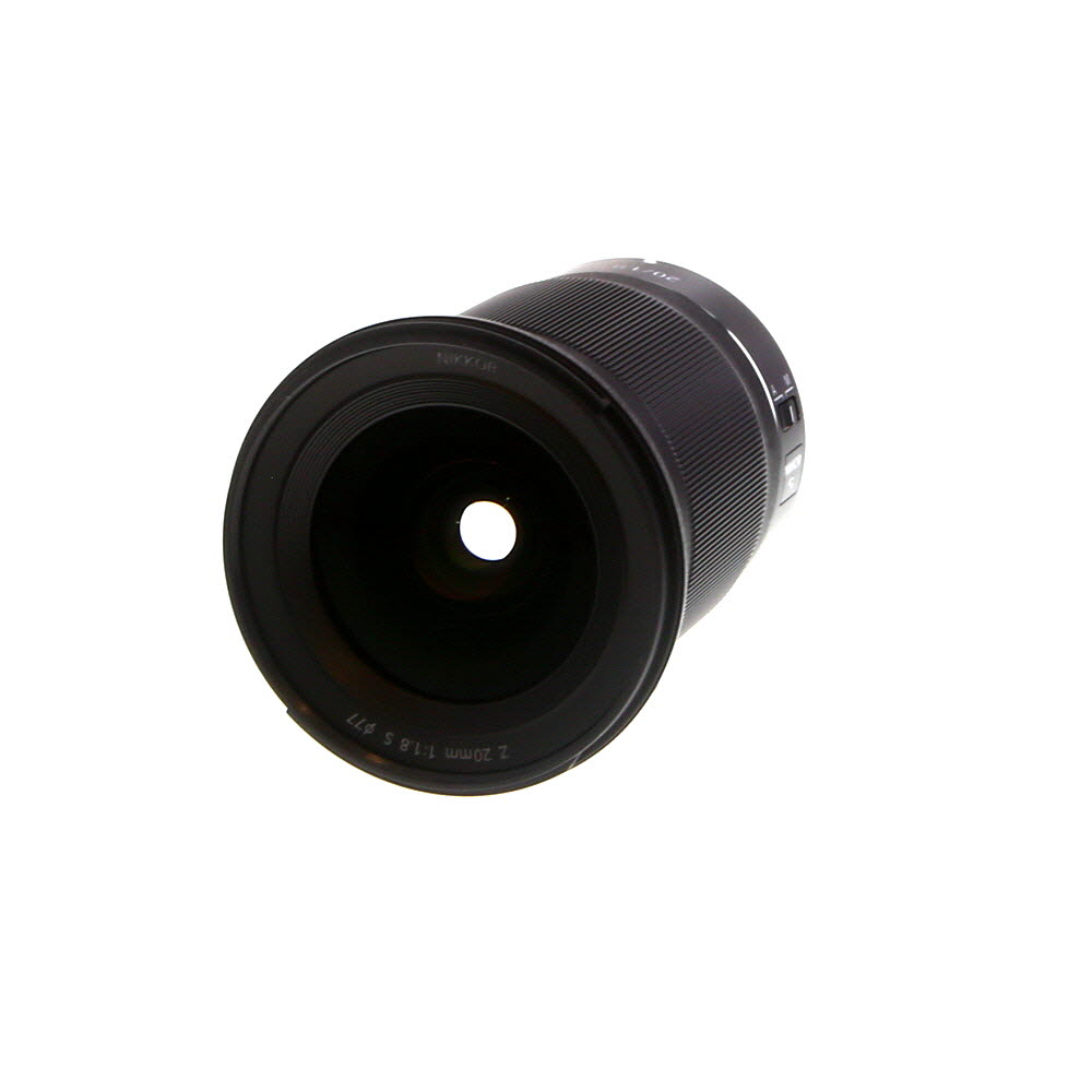 Nikon Nikkor Z 20mm f/1.8 S FX Autofocus Lens for Z-Mount, Black | 77