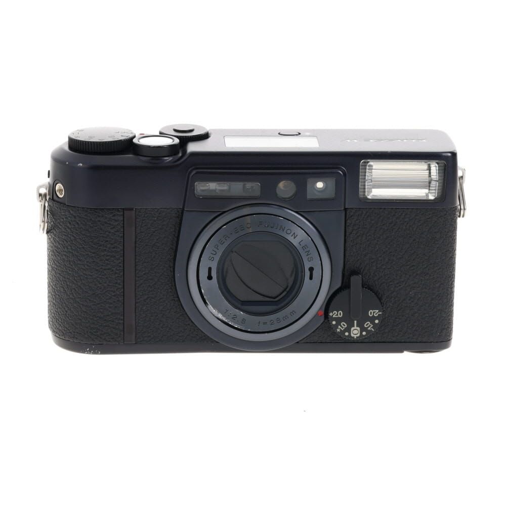 FUJIFILM KLASSE フィルムカメラ FUJIFILM Klasse W Date 35mm Camera with 28mm f/2.8 Lens, Black