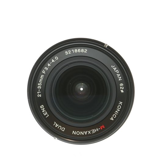 Konica 21-35mm f/3.4-4.0 M-Hexanon Dual Lens for Hexar RF KM-Mount