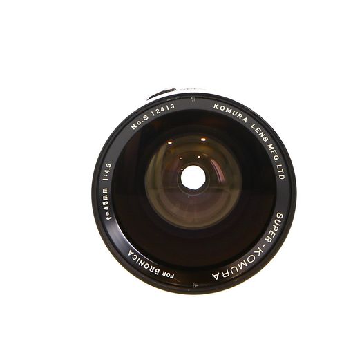 Komura 45mm f/4.5 Super-Komura Lens for Bronica EC, S2 System